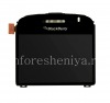 Photo 1 — The original screen assembly with glass for BlackBerry 9000 Bold, Black, Type 002/004