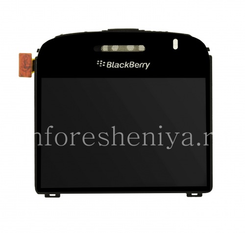 Photogallery for Perakitan layar asli dengan kaca untuk BlackBerry 9000 Bold, Hitam, Type 003/004 product