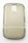 Photo 1 — Silicone Case packed with pattern "Rings" for BlackBerry 9000 Bold, Gray