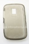 Photo 2 — Silicone Case packed with pattern "Rings" for BlackBerry 9000 Bold, Gray