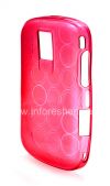 Photo 3 — Silicone Case packed with pattern "Rings" for BlackBerry 9000 Bold, Pink