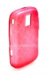Photo 4 — Silicone Case packed with pattern "Rings" for BlackBerry 9000 Bold, Pink