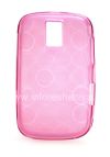 Photo 1 — Silicone Case packed with pattern "Rings" for BlackBerry 9000 Bold, Purple