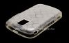 Photo 6 — Silicone Case packed with pattern "Rings" for BlackBerry 9000 Bold, White