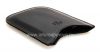 Photo 4 — Asli Leather Case-saku Kulit Pocket Kasus untuk BlackBerry 9000 Bold, Black (hitam)