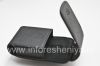 Photo 6 — Funda de cuero original c rectangular Clip Funda giratoria de piel para BlackBerry 9000 Bold, Negro (Negro)