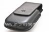 Photo 8 — L'étui en cuir d'origine c pince En cuir rond pivotant Holster pour BlackBerry 9000 Bold, Noir (Noir)