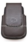 Photo 1 — Original Leather Case c clip round Leather Swivel Holster for BlackBerry 9000 Bold, Brown