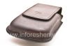 Photo 3 — L'étui en cuir d'origine c pince En cuir rond pivotant Holster pour BlackBerry 9000 Bold, Brun foncé (brun)