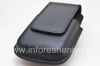 Photo 3 — মূল চামড়া কেস BlackBerry 9000 Bold জন্য বৃত্তাকার চামড়া সুইভেল খাপ ক্লিপ c, ডার্ক ব্লু (ব্লু)