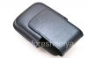 Photo 5 — মূল চামড়া কেস BlackBerry 9000 Bold জন্য বৃত্তাকার চামড়া সুইভেল খাপ ক্লিপ c, ডার্ক ব্লু (ব্লু)