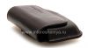 Фотография 5 — Оригинальный кожаный чехол-сумка с зажимом Horisontal Holster для BlackBerry 9000 Bold, Темно-коричневый (Espresso)