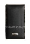 Фотография 1 — Фирменный кожаный чехол Krusell Orbit Flex Multidapt Leather Case для BlackBerry 9000 Bold, Черный (Black)