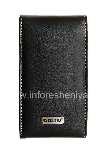 Фирменный кожаный чехол Krusell Orbit Flex Multidapt Leather Case для BlackBerry 9000 Bold