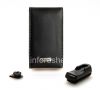 Photo 3 — Signature cuir Krusell Orbit Flex Etui en cuir Multidapt pour Bold BlackBerry 9000, Noir (Black)
