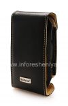 Photo 6 — Signature Leather Case Krusell Orbit Flex Multidapt Ledertasche für Blackberry 9000 Bold, Black (Schwarz)