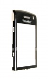 Фотография 5 — Оригинальное стекло на экран с металлическим креплением и сеткой динамика для BlackBerry 9100/9105 Pearl 3G, Черный