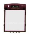 Фотография 2 — Оригинальное стекло на экран с металлическим креплением и сеткой динамика для BlackBerry 9100/9105 Pearl 3G, Фиолетовый