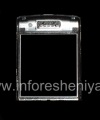 Фотография 2 — Оригинальное стекло на экран с металлическим креплением и сеткой динамика для BlackBerry 9100/9105 Pearl 3G, Белый