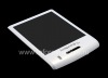 Photo 6 — Original glass on the screen without metal mounts and speaker grilles for BlackBerry 9100 / 9105 Pearl 3G, White