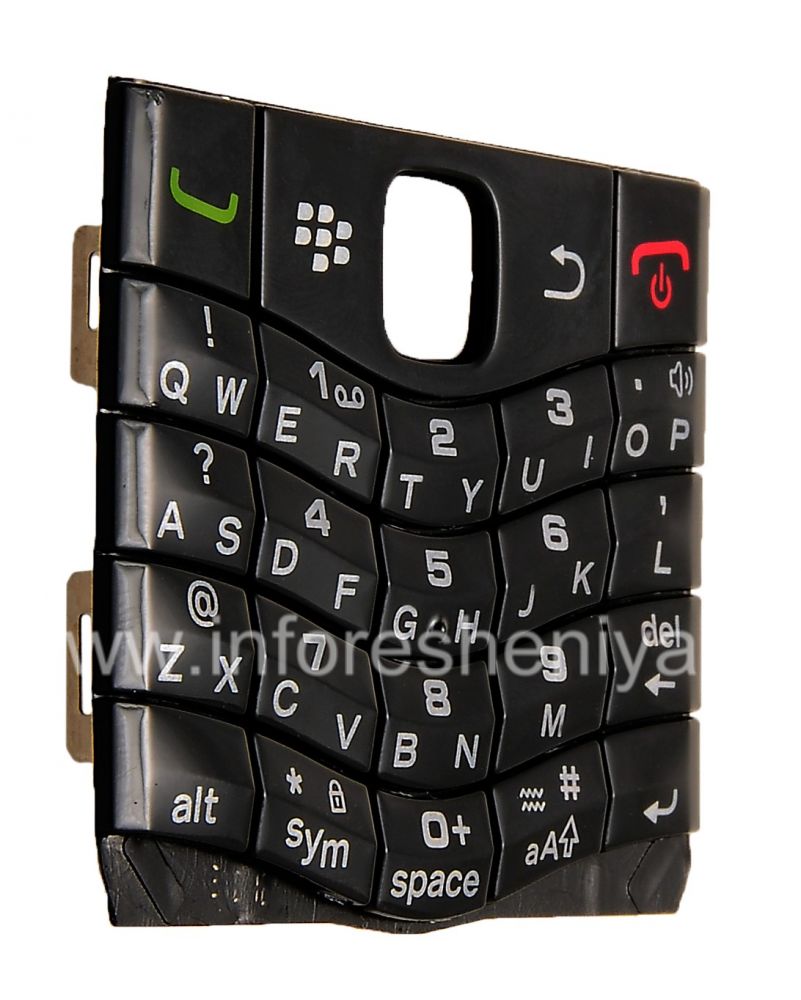 Оригинальная английская клавиатура для BlackBerry 9100 Pearl 3G — У нас  есть для BlackBerry всё. ИнфоРешения / bbry.net