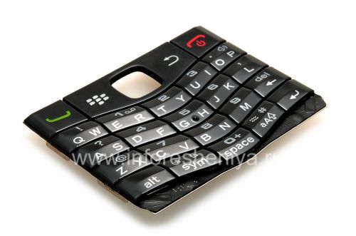 Галерея фотографий товара Оригинальная английская клавиатура для BlackBerry 9100 Pearl 3G, Черный