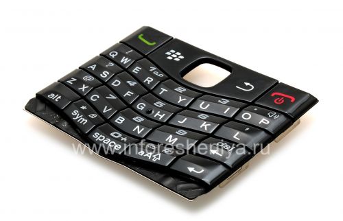 Галерея фотографий товара Оригинальная английская клавиатура для BlackBerry 9100 Pearl 3G, Черный