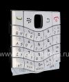Фотография 3 — Оригинальная английская клавиатура для BlackBerry 9100 Pearl 3G, Белый