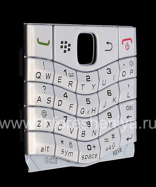 Галерея фотографий товара Оригинальная английская клавиатура для BlackBerry 9100 Pearl 3G, Белый