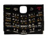 Photo 1 — Russian keyboard BlackBerry 9100 Pearl 3G, Black with white numbers