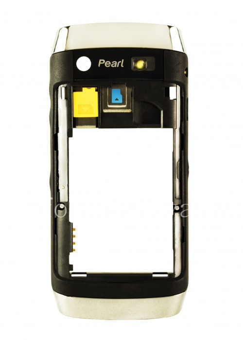 Галерея фотографий товара Средняя часть корпуса для BlackBerry 9100/9105 Pearl 3G, Металлик (Chrome)