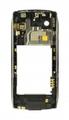 Photo 2 — Middle ingxenye yezindlu BlackBerry 9100 / 9105 Pearl 3G, Metallic (Chrome)