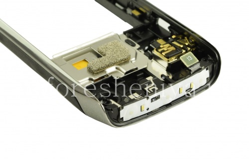 Галерея фотографий товара Средняя часть корпуса для BlackBerry 9100/9105 Pearl 3G, Металлик (Chrome)