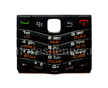 俄语键盘BlackBerry 9105 Pearl 3G