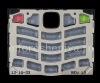 Photo 2 — teclado ruso BlackBerry 9105 Pearl 3G (grabado), blanco
