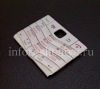Photo 5 — White ikhibhodi Russian BlackBerry 9105 Pearl 3G, White (Pearl White)