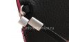 Photo 5 — الأصلي حقيبة جلد حقيبة جلدية فوليو لبلاك بيري 9100/9105 Pearl الجيل الثالث 3G, أسود / الوردي (أسود ث / لهجات الوردي)