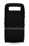 Photo 2 — মূল প্লাস্টিক কভার, BlackBerry 9100 / 9105 Pearl 3G জন্য হার্ড শেল কভার, কালো / কালো (কালো / কালো)