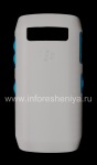 Оригинальный пластиковый чехол-крышка Hard Shell для BlackBerry 9100/9105 Pearl 3G, Серый/Бирюзовый (Grey/Turquoise)