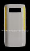 Фотография 2 — Оригинальный пластиковый чехол-крышка Hard Shell для BlackBerry 9100/9105 Pearl 3G, Серый/Желтый (Grey/Yellow)