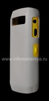 Photo 3 — I original cover plastic, amboze Hard Shell for BlackBerry 9100 / 9105 Pearl 3G, Grey / Yellow (Grey / Yellow)