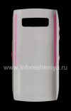 Photo 2 — Penutup plastik asli, menutupi Hard Shell untuk BlackBerry 9100 / 9105 Pearl 3G, Abu-abu / Pink (Grey / Pink)