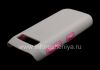 Photo 6 — Der ursprüngliche Kunststoffabdeckung, Abdeckung Hard Shell für Blackberry 9100/9105 Pearl 3G, Grau / Pink (Grau / Pink)