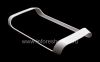 Photo 6 — Etui en silicone d'origine avec la jante en plastique Hardshell & Skin pour BlackBerry 9100/9105 Pearl 3G, Blanc / Turquoise Blanc / Turquoise