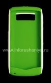 Photo 2 — Original abicah okwenziwa usebe plastic Hardshell & Isikhumba BlackBerry 9100 / 9105 Pearl 3G, White / Green (White / Green)