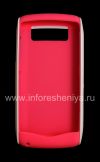 Photo 2 — Kasus silikon asli dengan pelek plastik Hardshell & Kulit untuk BlackBerry 9100 / 9105 Pearl 3G, Putih / merah muda (putih / pink)