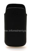 Photo 1 — Leather Case-bolsillo Koskin bolsa del bolsillo para BlackBerry 9100/9105 Pearl 3G, Negro