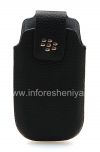 Photo 1 — Original Leather Case with Clip for Leather Holster BlackBerry 9100/9105 Pearl 3G, Black