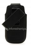 Photo 5 — Original Leather Case with Clip for Leather Holster BlackBerry 9100/9105 Pearl 3G, Black