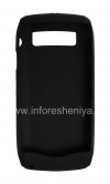 Photo 2 — Etui en silicone d'origine pour BlackBerry 9100/9105 Pearl 3G, Noir (Black)